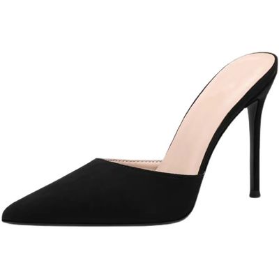 quality सबसे अच्छा आरामदायक बंद पैर की अंगुली पोशाक जूते महिलाओं के महिलाओं काले factory